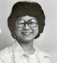 Helen Onyett, c. 1970. Photograph courtesy of the Marathon County Historical Society.