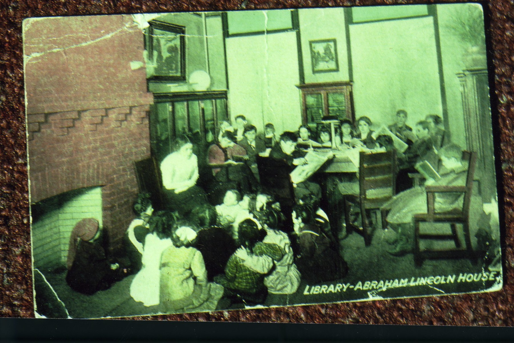 Interior of the Abraham Lincoln House where Settlement classes were taught. Photo courtesy of the Jewish Museum Milwaukee