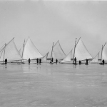 5 Ice Boats on Lake Mendota